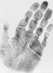 Handprint.